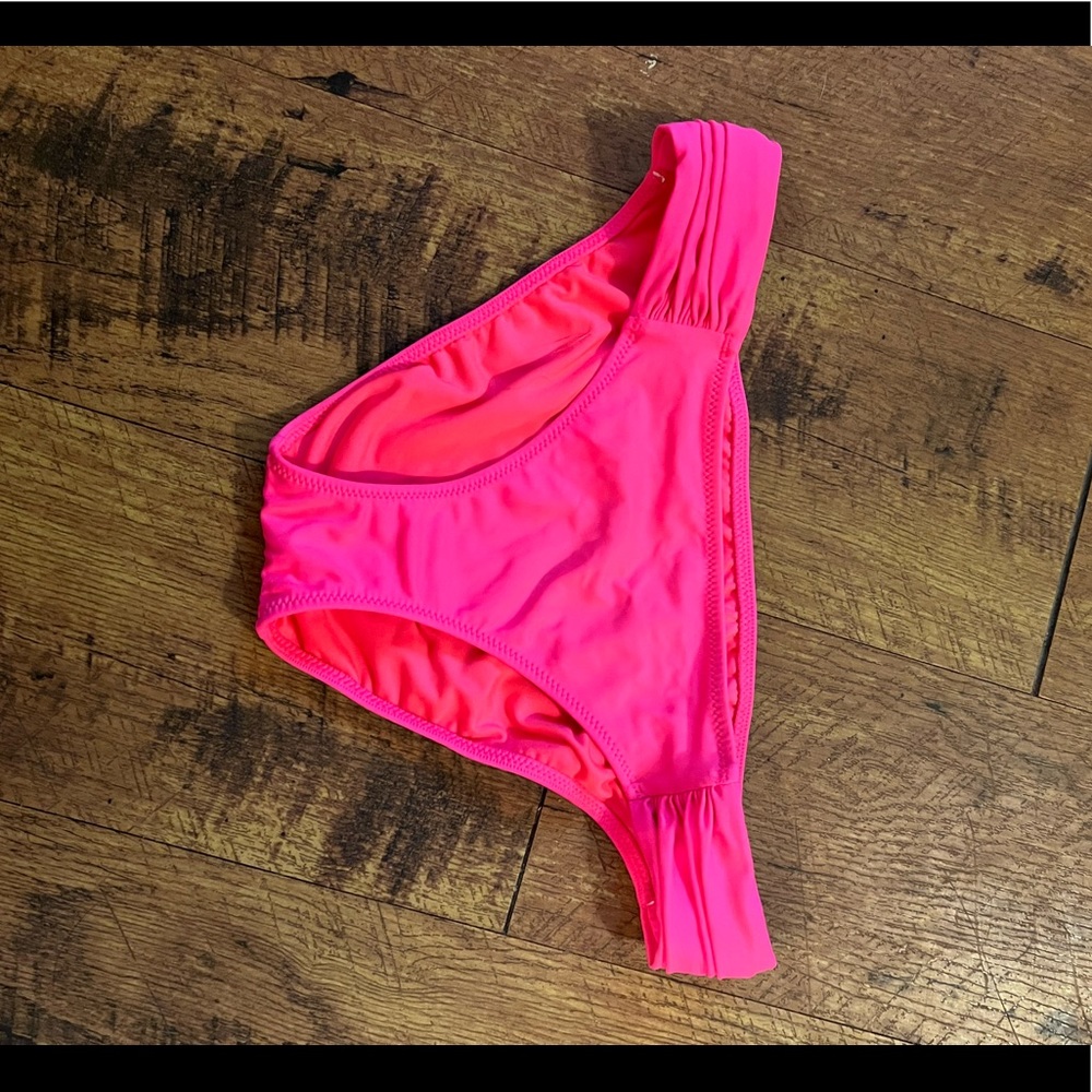 Hot pink bikini bottoms